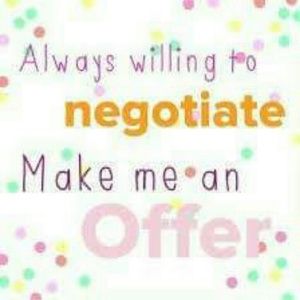 Make a reasonable offer